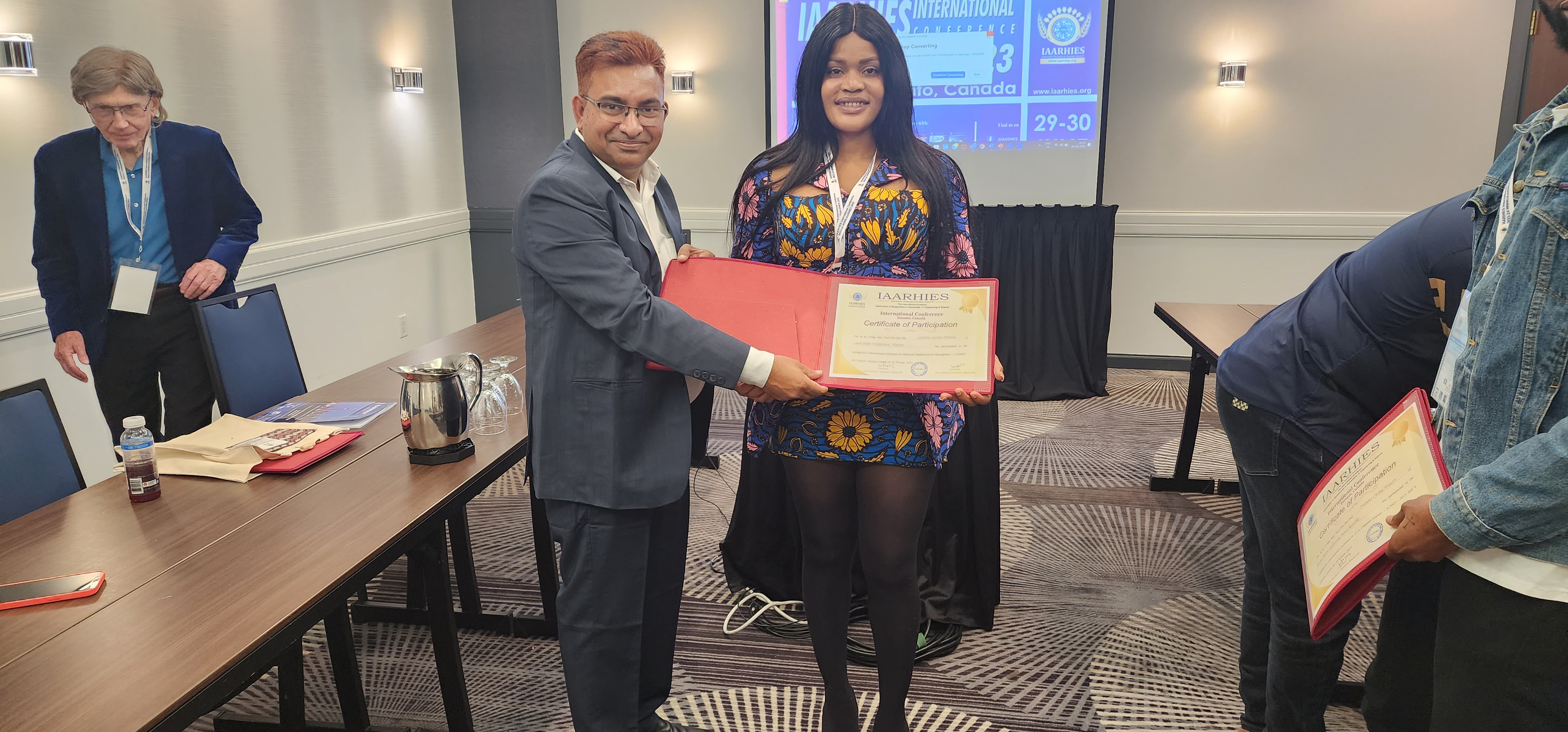 Toronto Award Ceremony